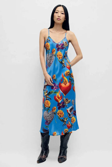 Silk Laundry 90s Slip Dress Dearly Beloved Mirage