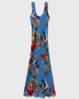 Silk Laundry Scoop Neck Dress Dearly Beloved Mirage