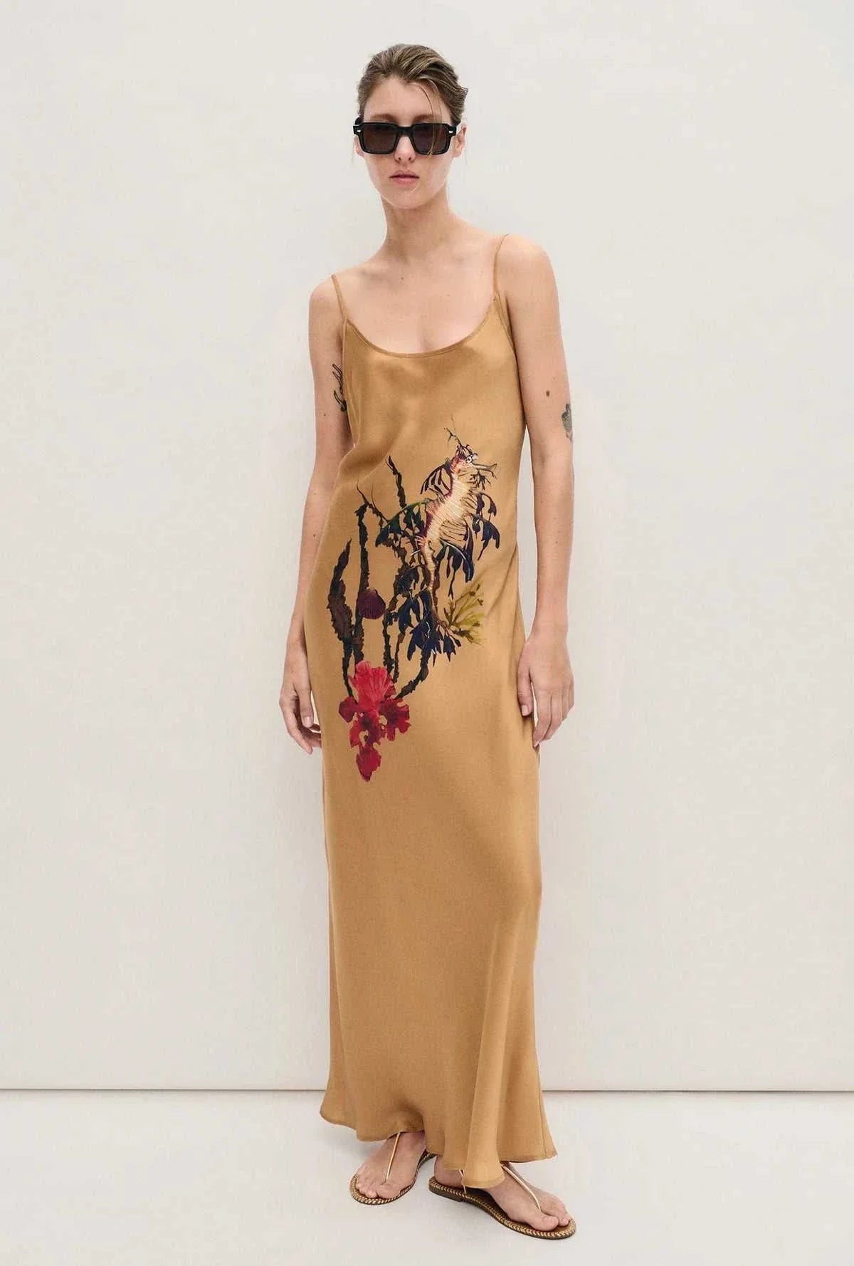 Silk Laundry 1996 Dress Seahorse