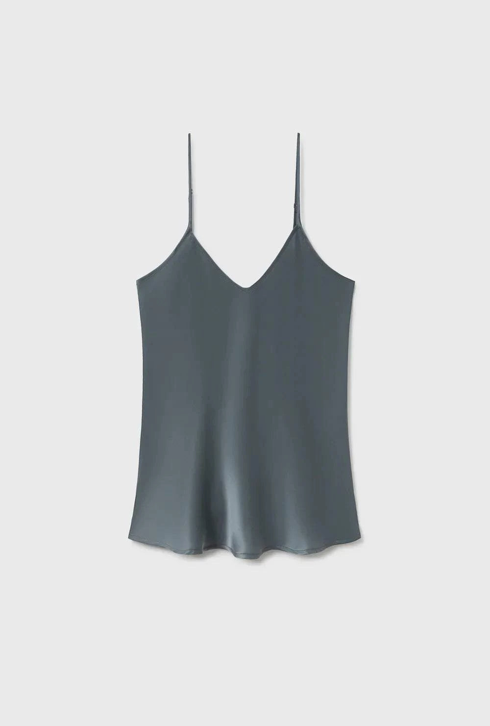Silk Laundry Bias Cut Cami Slate