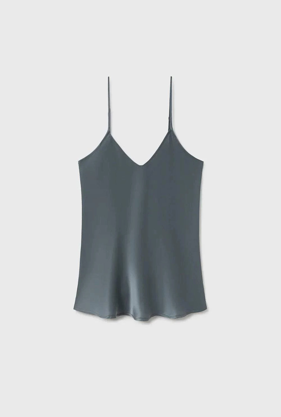 Silk Laundry Bias Cut Cami Slate
