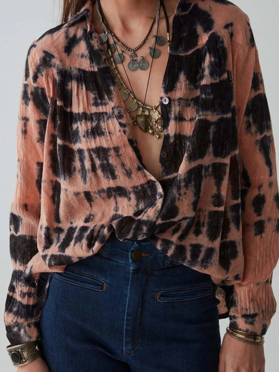 Maison Hotel Mia Blouse Flame Pink