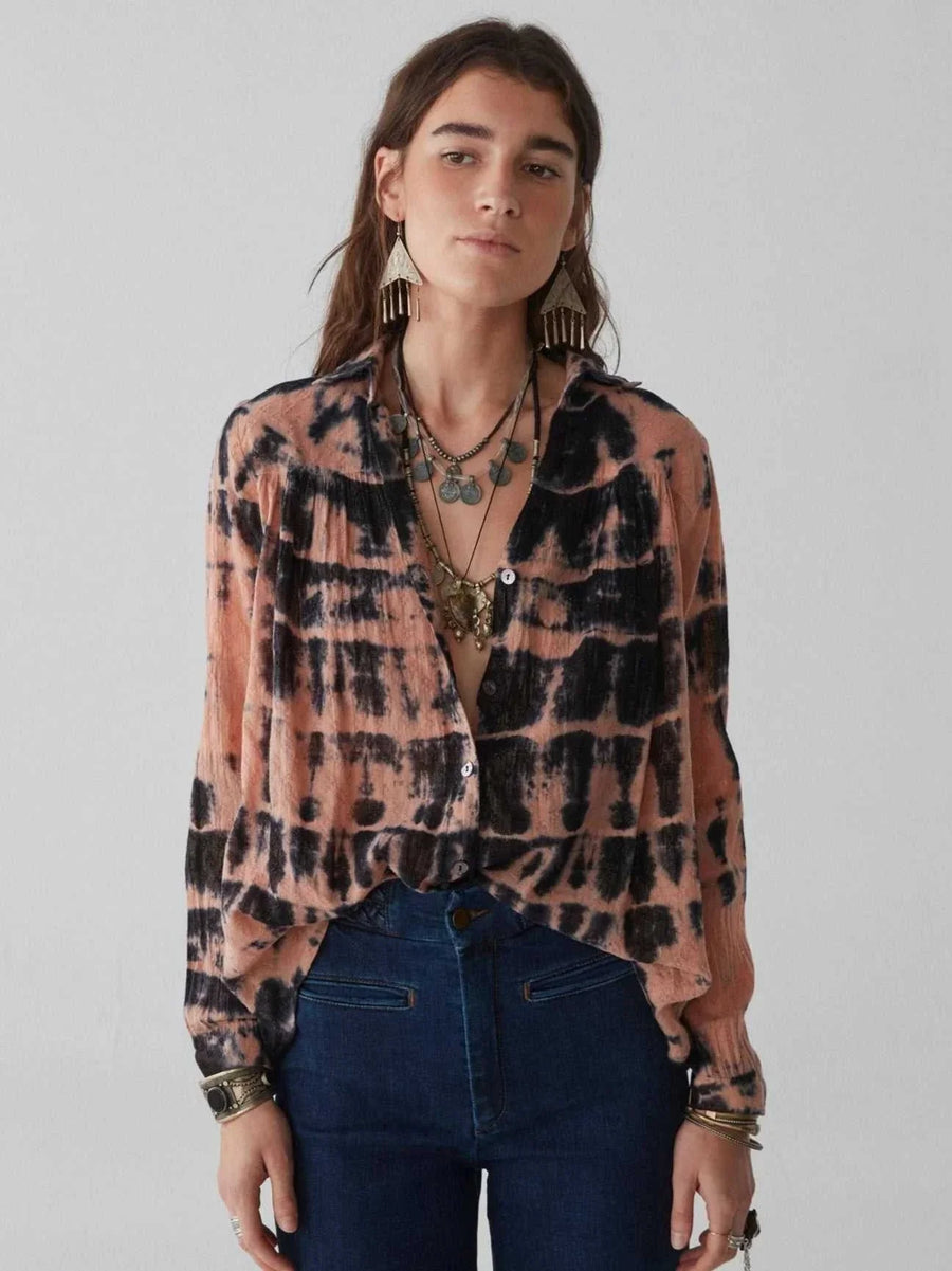 Maison Hotel Mia Blouse Flame Pink