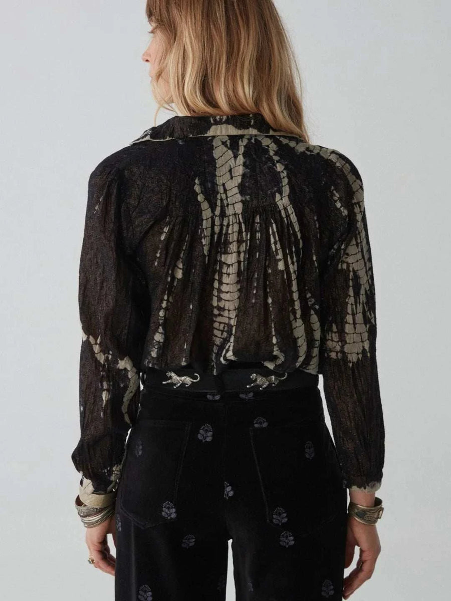 Maison Hotel Mia Blouse Night Blue