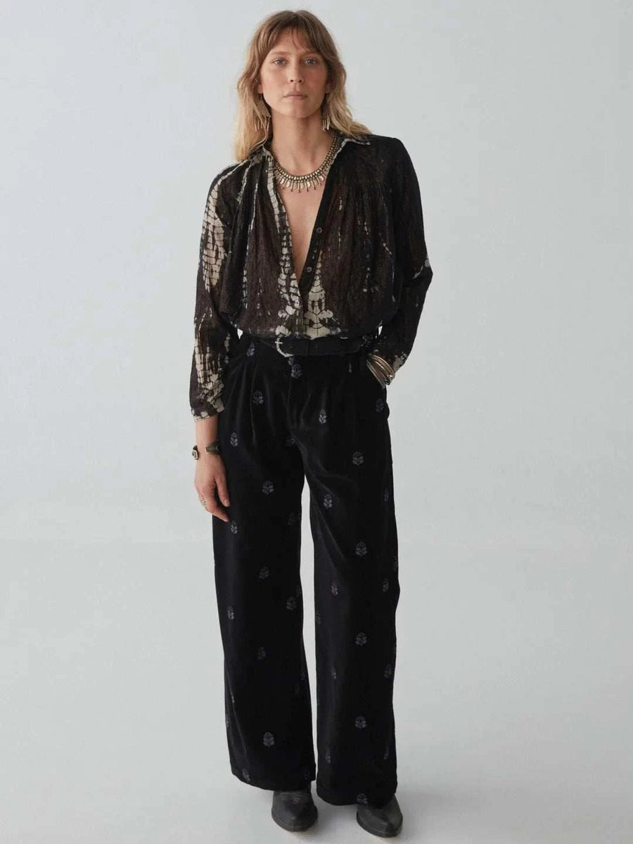 Maison Hotel Mia Blouse Night Blue