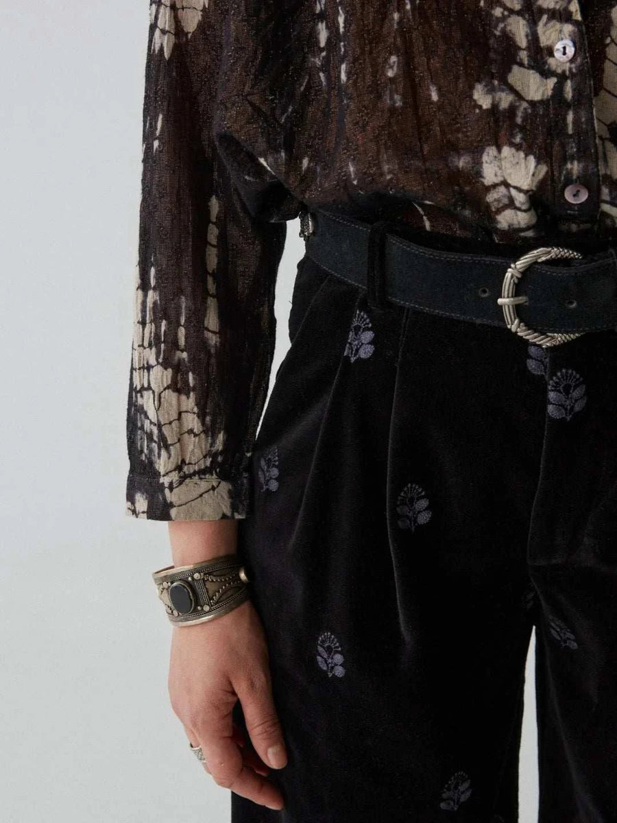 Maison Hotel Mia Blouse Night Blue