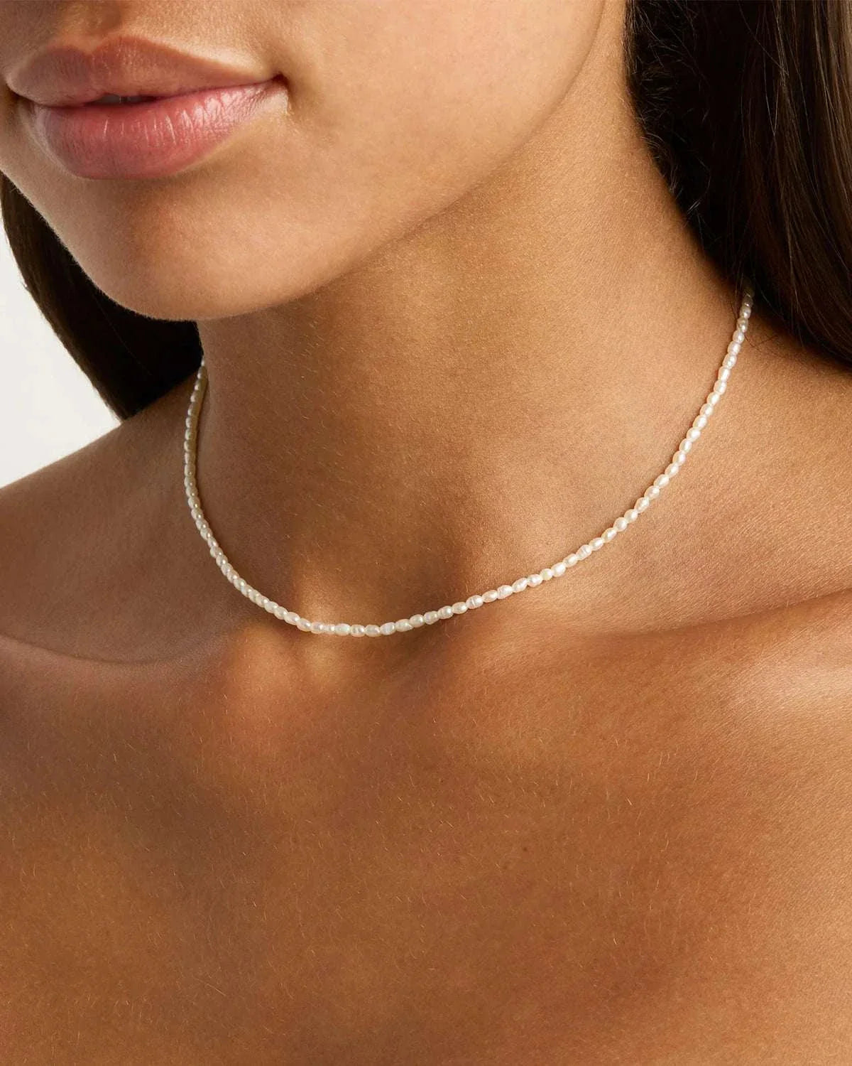 By Charlotte Sterling Silver Moonlight Choker
