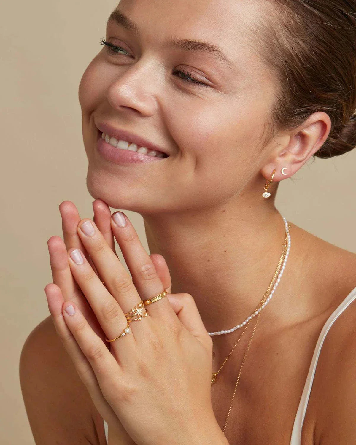 By Charlotte Sterling Silver Moonlight Choker