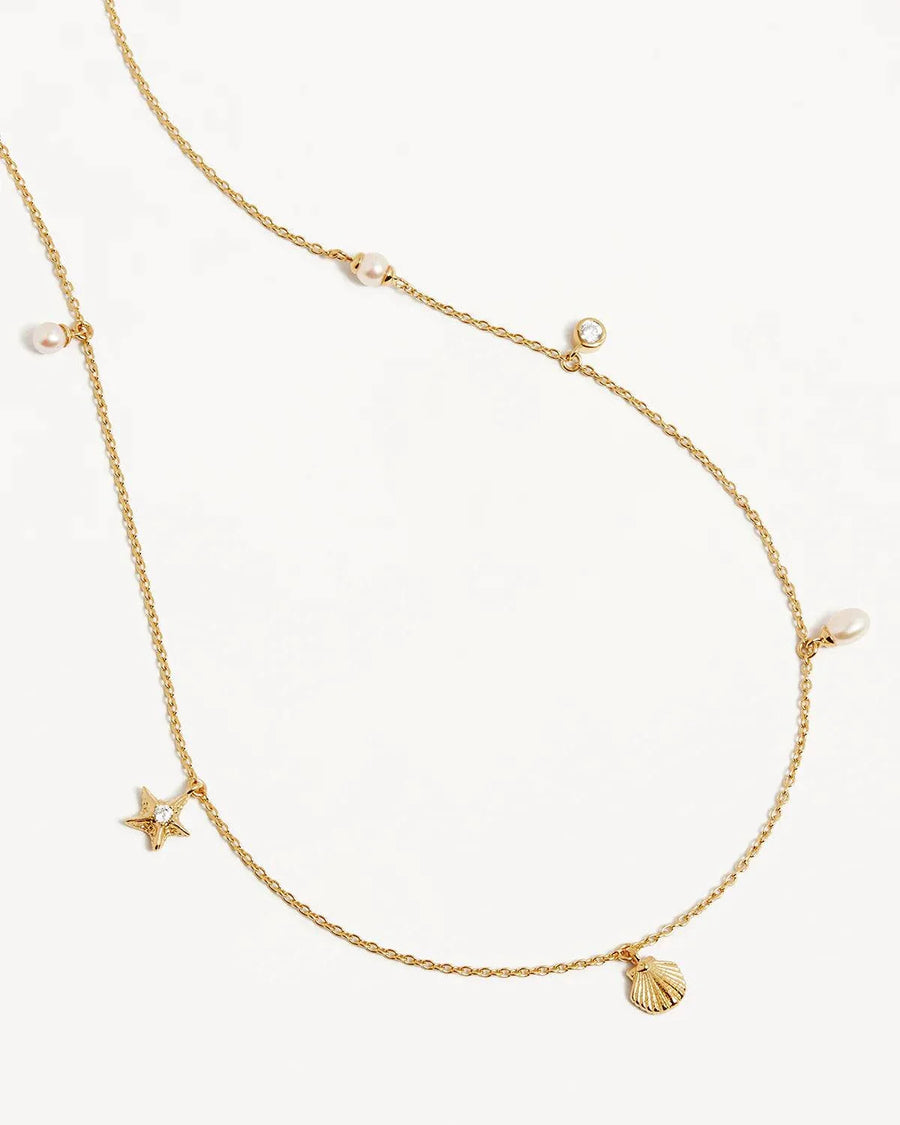 By Charlotte 18k Gold Vermeil Ocean Dreaming Choker