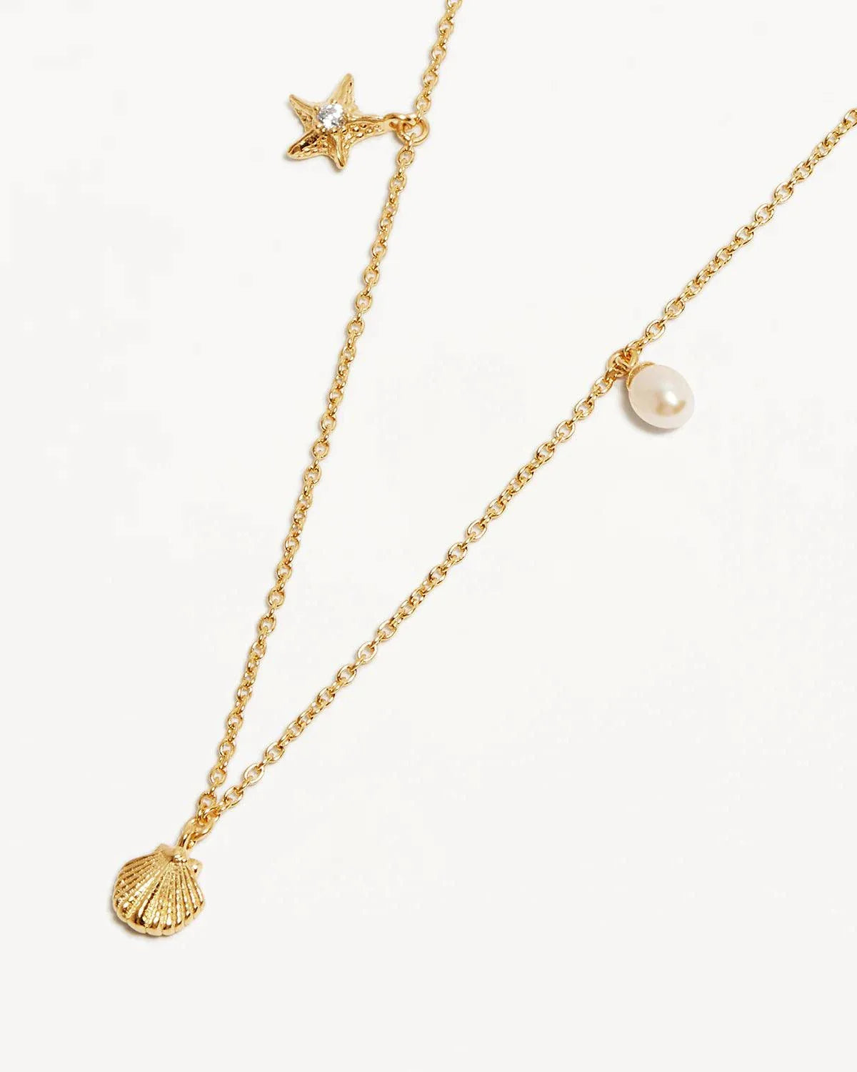 By Charlotte 18k Gold Vermeil Ocean Dreaming Choker