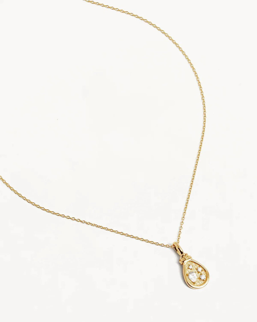 By Charlotte 18k Gold Vermeil Sunkissed Horizon Necklace