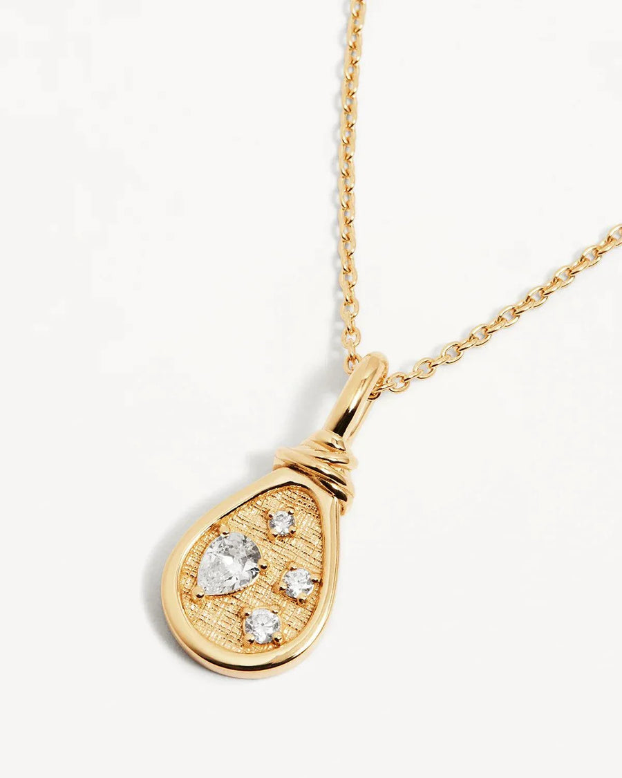 By Charlotte 18k Gold Vermeil Sunkissed Horizon Necklace