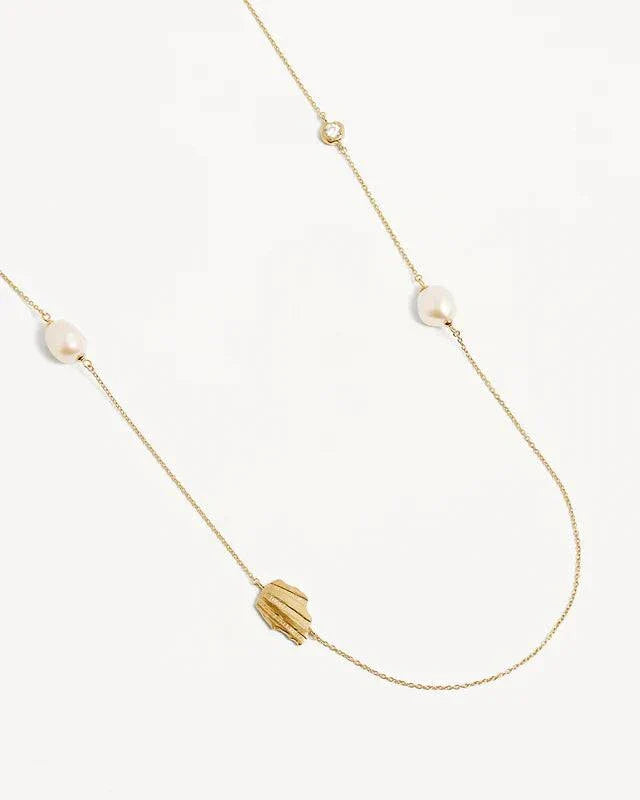 By Charlotte Moonlit Tides Necklace 18k Gold
