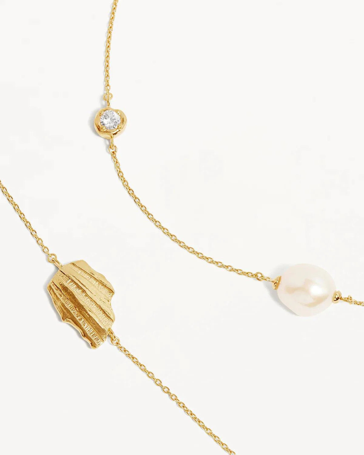By Charlotte Moonlit Tides Necklace 18k Gold