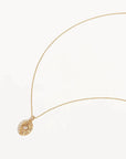 By Charlotte Love You To the Moon And Back Necklace 18kt Gold Vermeil
