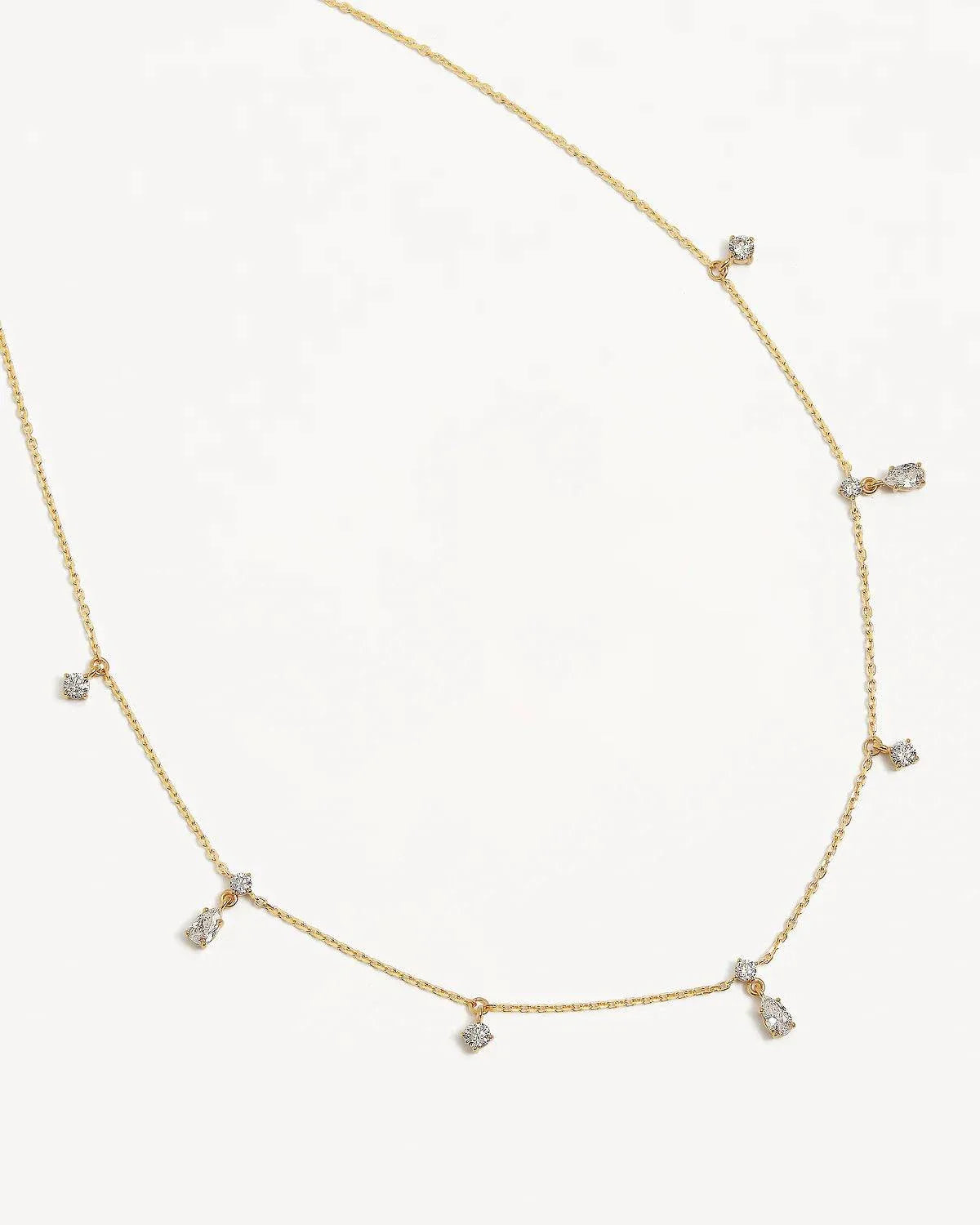 By Charlotte No Rain No Flowers Choker 18k Gold Vermeil
