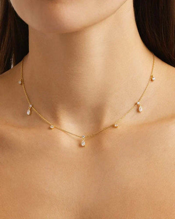 By Charlotte No Rain No Flowers Choker Sterling Silver