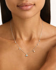 By Charlotte Hope and Protection Necklace 18' Sterling Silver