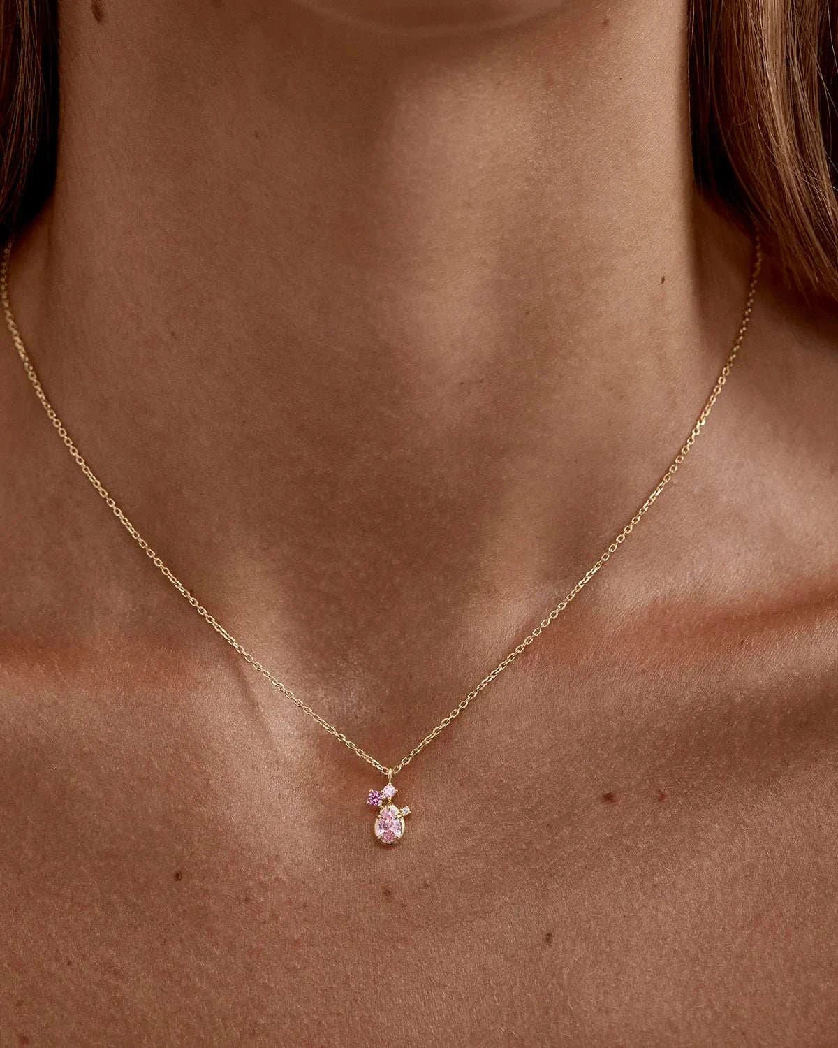 By Charlotte Awaken Love Necklace 18k Gold Vermeil