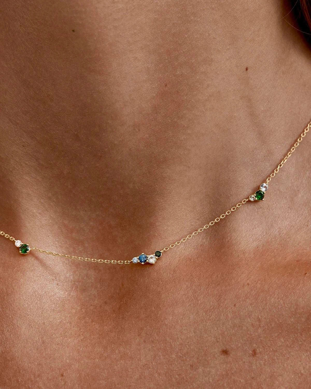 By Charlotte Endless Skies Choker 18k Gold Vermeil