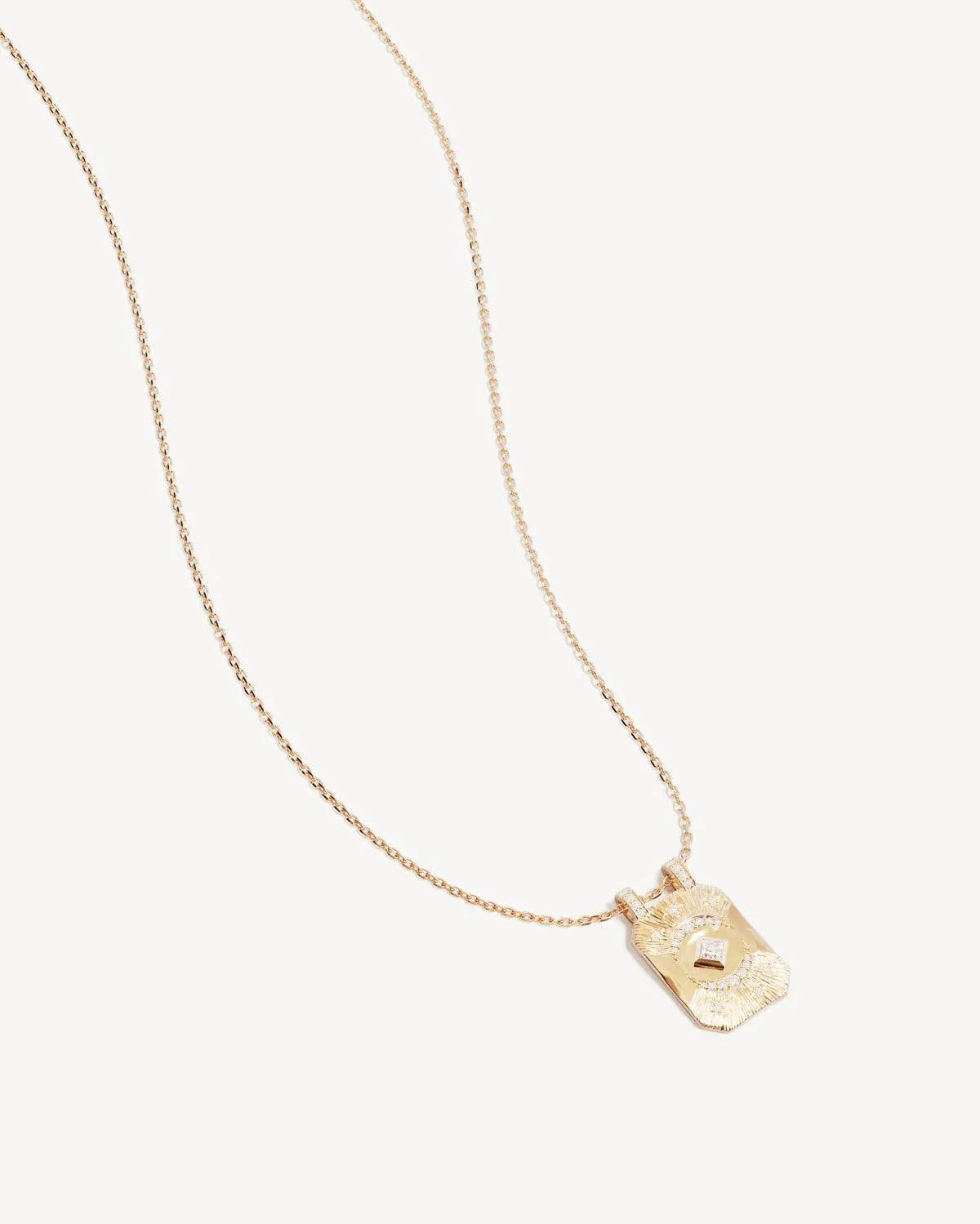 By Charlotte My Moon and Stars Necklace 18k Gold Plated
