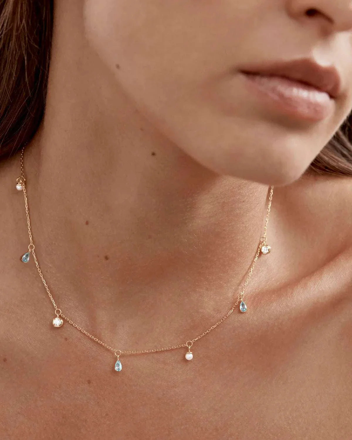 By Charlotte Breathe In Stillness Choker 18k Gold Plated