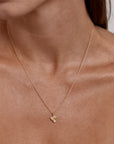 By Charlotte You Are Magic Zodiac Necklace Gemini Gold