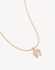 By Charlotte You Are Magic Zodiac Necklace Cancer Gold