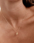 By Charlotte You Are Magic Zodiac Necklace Virgo Gold