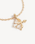 By Charlotte You Are Magic Zodiac Necklace Sagittarius Gold
