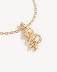 By Charlotte You Are Magic Zodiac Necklace Capricorn Gold
