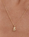 By Charlotte You Are Magic Zodiac Necklace Capricorn Gold