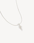 By Charlotte You Are Magic Zodiac Necklace Aquarius Sterling Silver