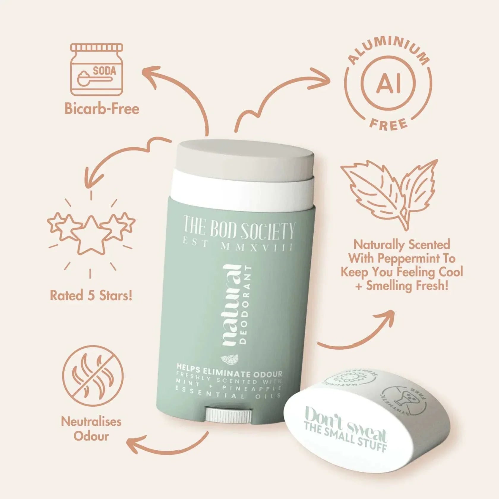 The Bod Society Natural Deodorant