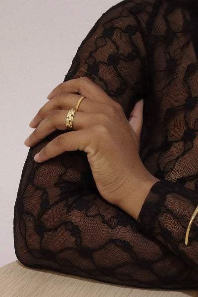 By Barny Siren Ring Gold