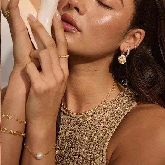 Murkani Ocean Dreamer Earrings Gold Plated