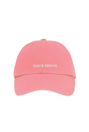 Zulu and Zephyr Canvas Cap Pink