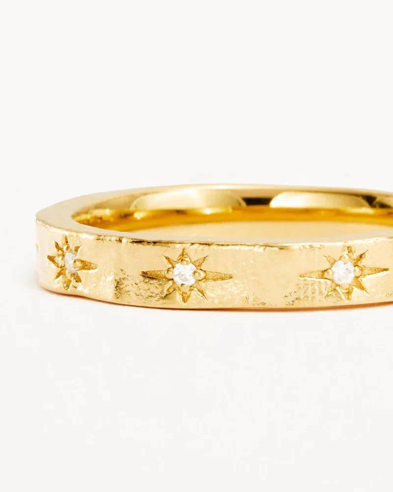 By Charlotte Stardust Ring 18k Gold Vermeil