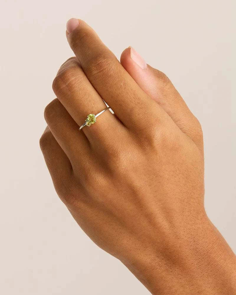 Charlotte Sterling Silver Kindred August Birthstone Ring