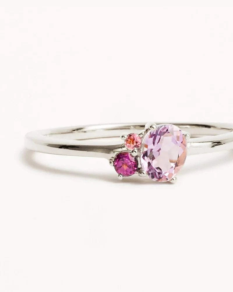 Charlotte Sterling Silver Kindred October Birthstone Ring