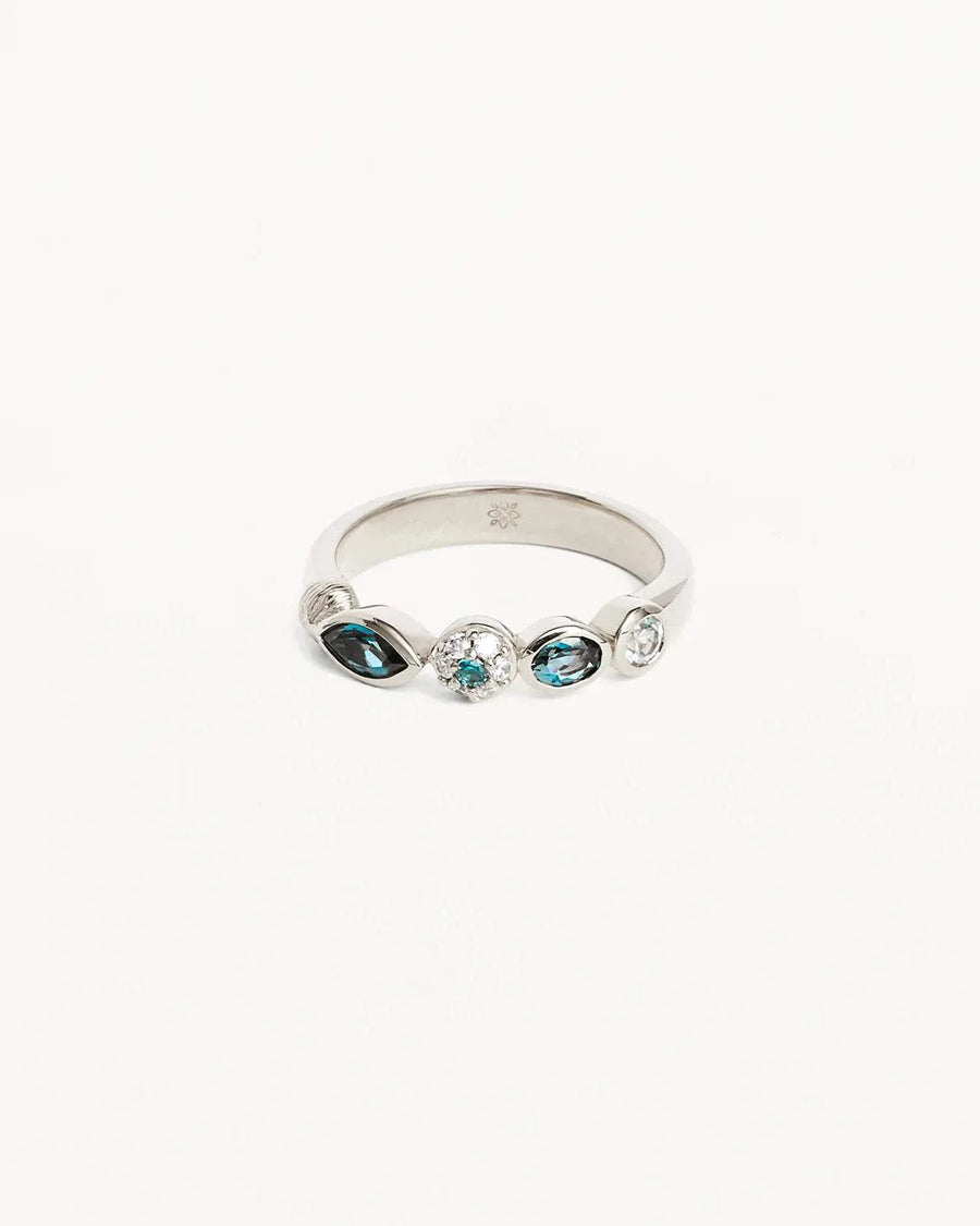 By Charlotte Sterling Silver Magic Of Eye Crystal Ring