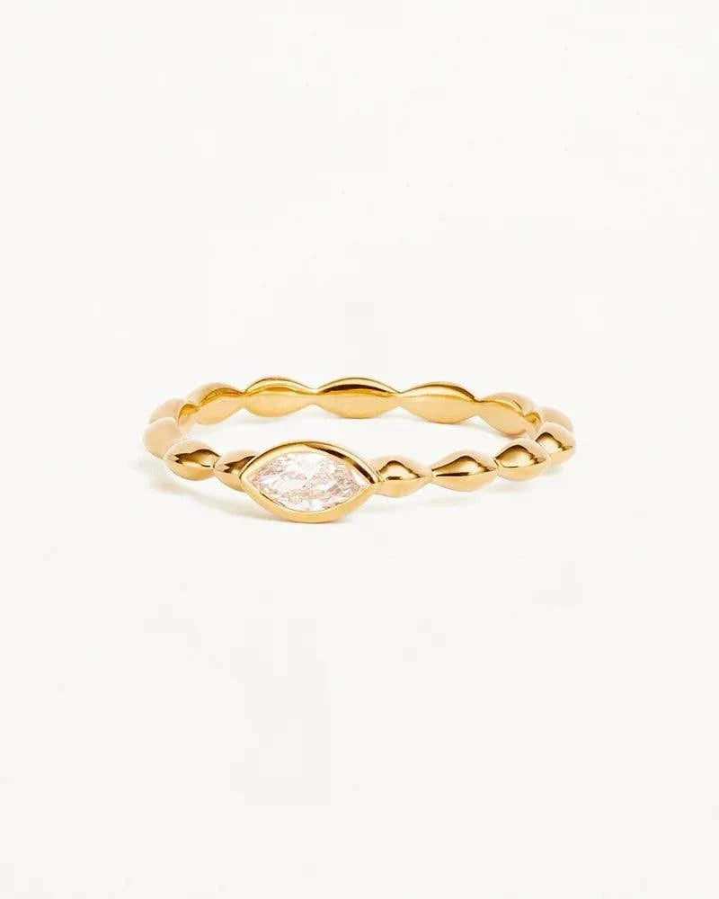 By Charlotte 18k Gold Vermeil Lucky Eye Ring