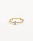 By Charlotte Crystal Bloom Ring 18k Gold Vermeil