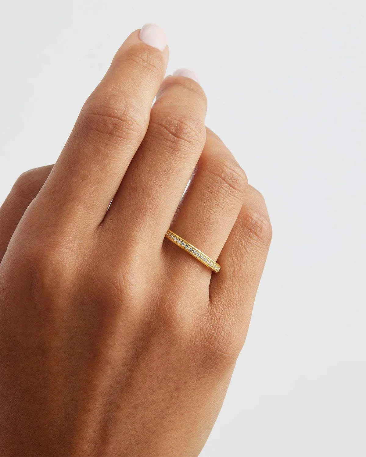 By Charlotte With Love Ring 18kt Gold Vermeil