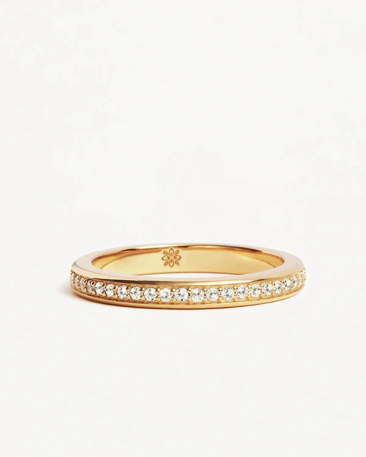 By Charlotte With Love Ring 18kt Gold Vermeil