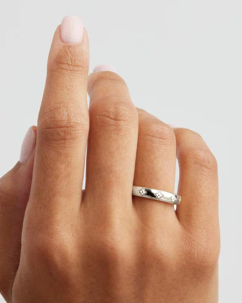 By Charlotte Bloom With You Ring Silver