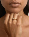 By Charlotte Lotus Rings 18k Gold Vermeil