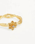 By Charlotte Bloom Within Lotus Ring 18k Gold Vermeil