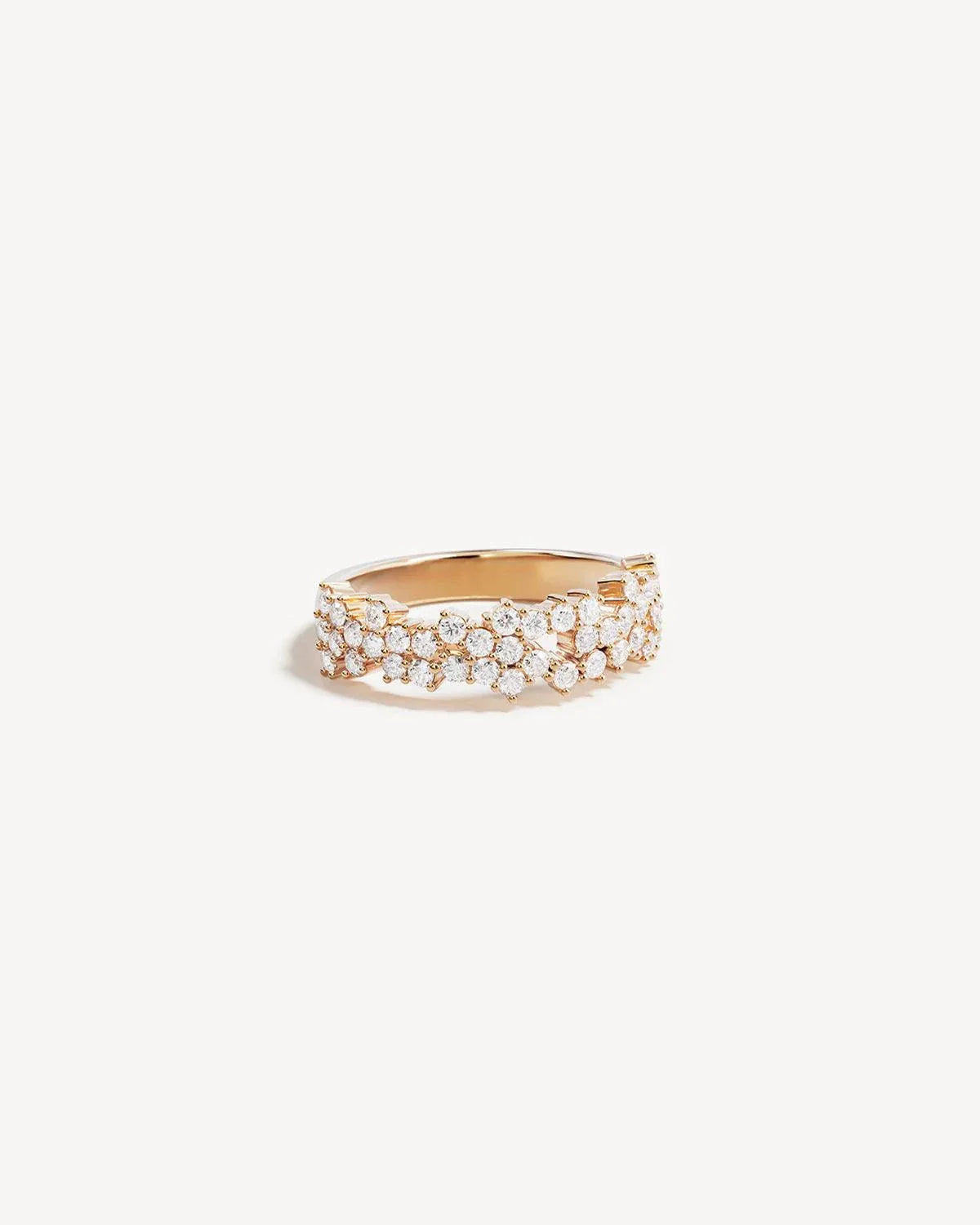 By Charlotte Crystal Dust Bold Ring 18k Vermeil Gold