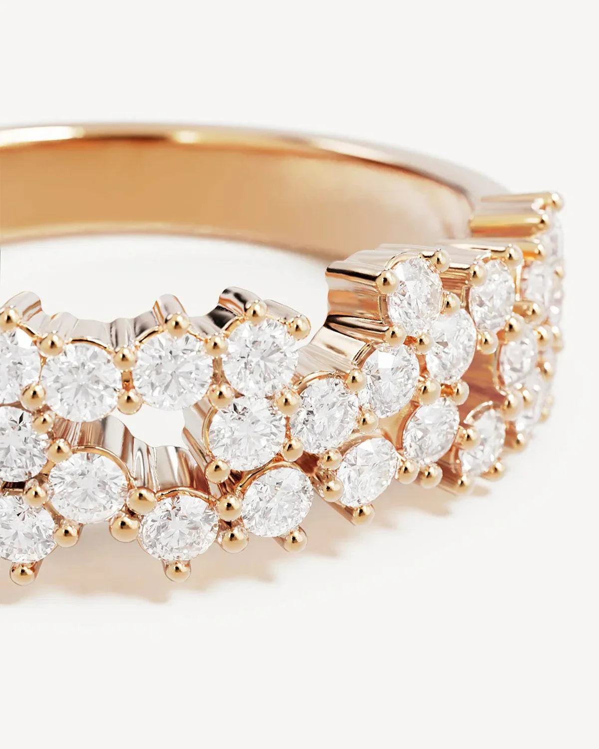 By Charlotte Crystal Dust Bold Ring 18k Vermeil Gold